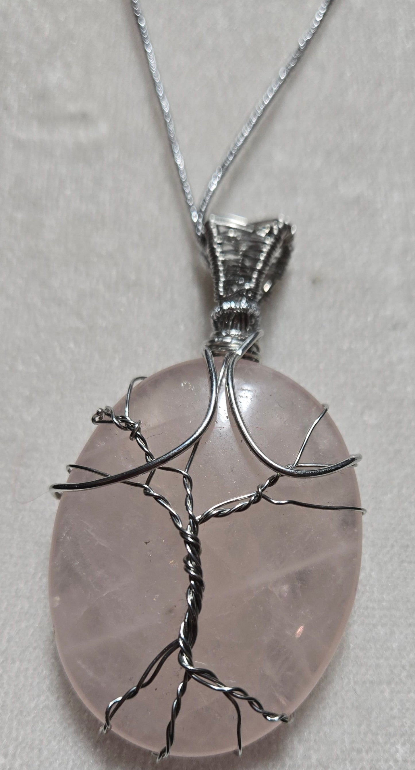 Tree of life Rose Quartz